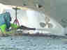 44 Ft Yacht Boat Sandblasting 03